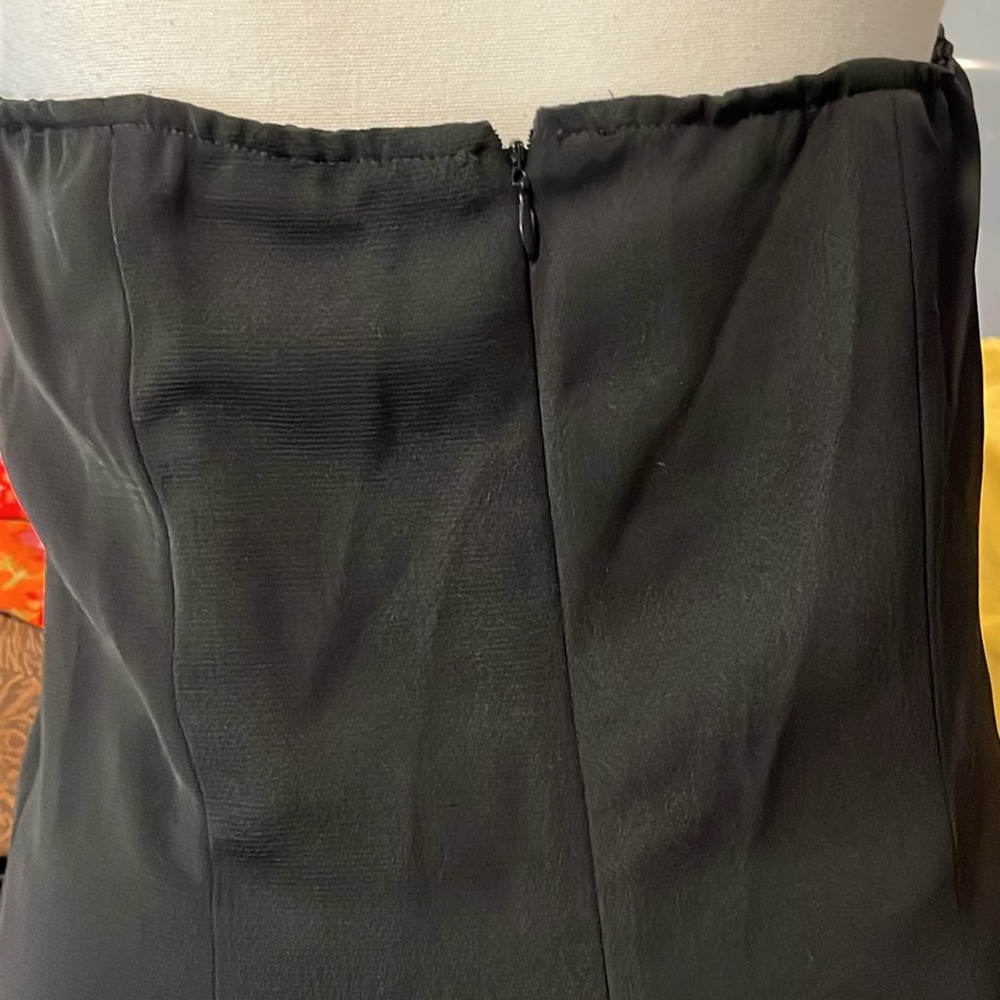 Hugo Buscati Collection Black Cocktail Dress at its finest Sexy yet classy sz 10 - Picture 5 of 14